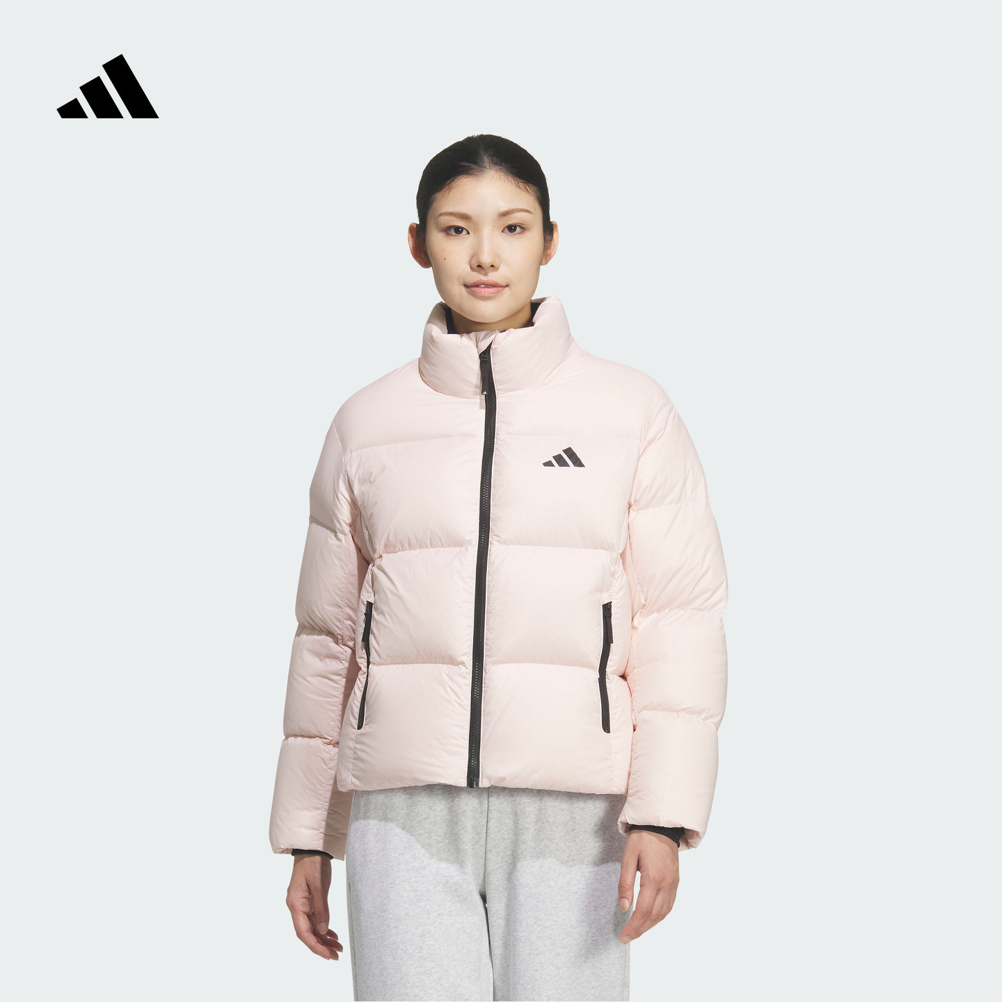阿迪达斯女子羽绒服adidas