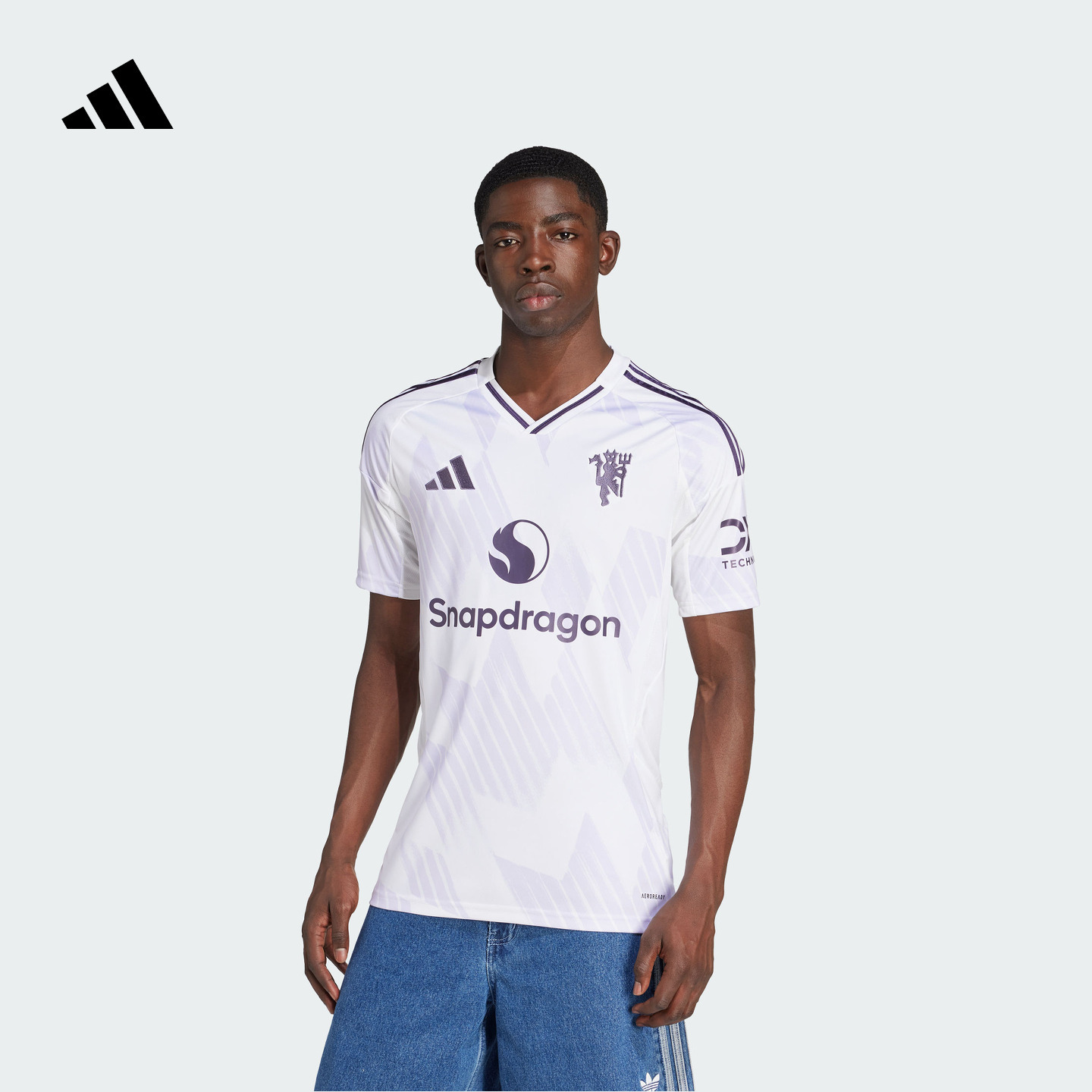 曼联球迷版客场足球短袖球衣