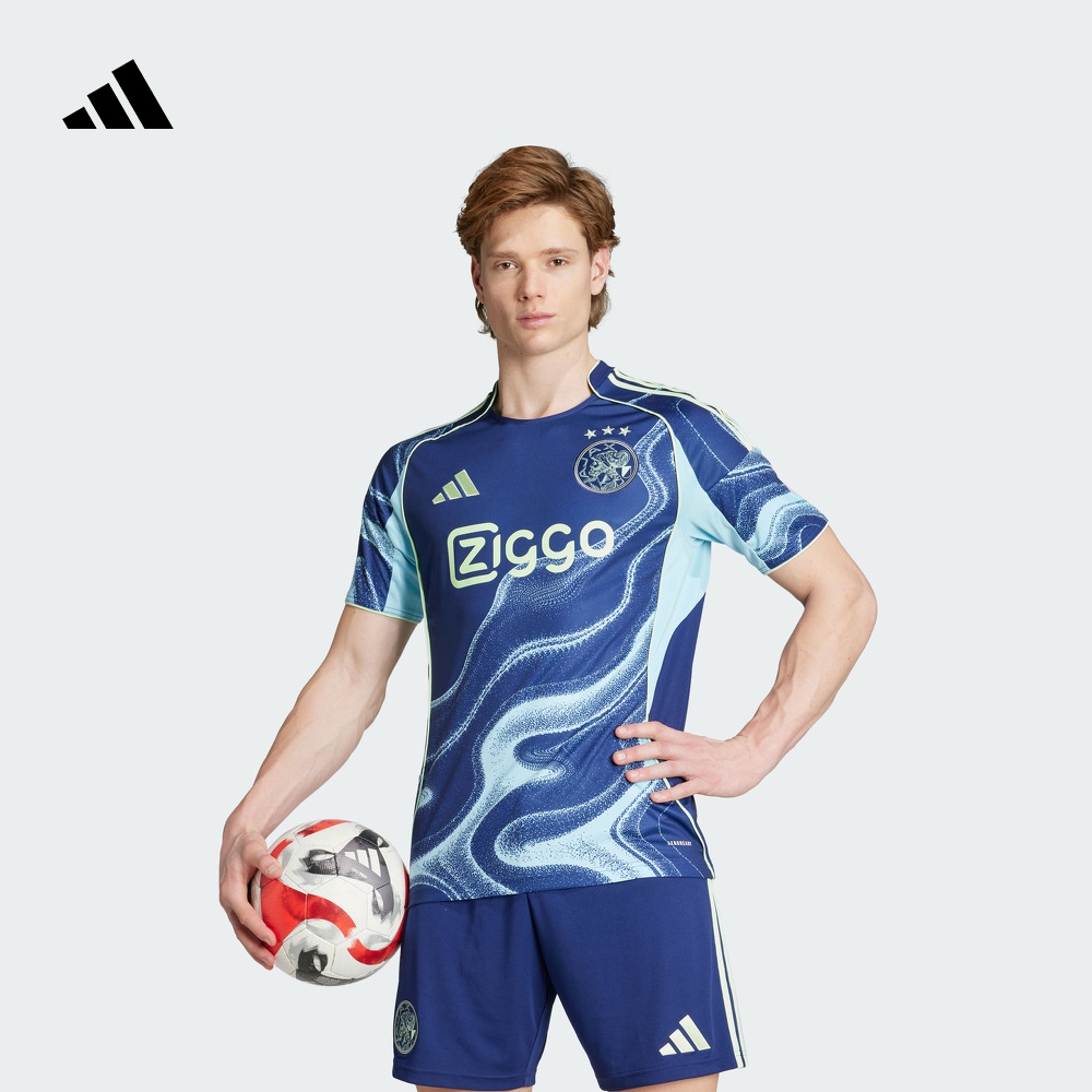阿贾克斯球迷版客场足球短袖球衣