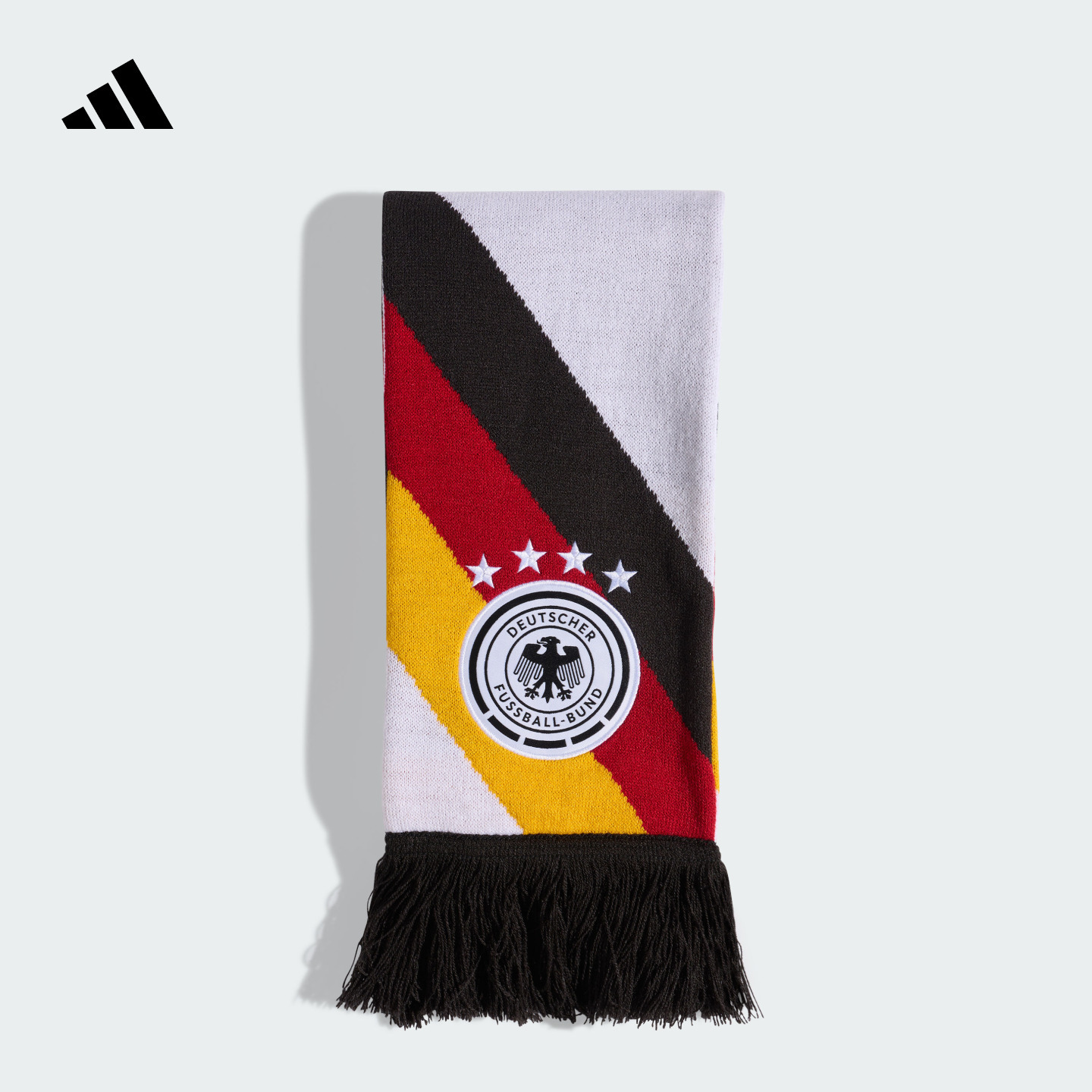 阿迪达斯德国队足球休闲文化围巾