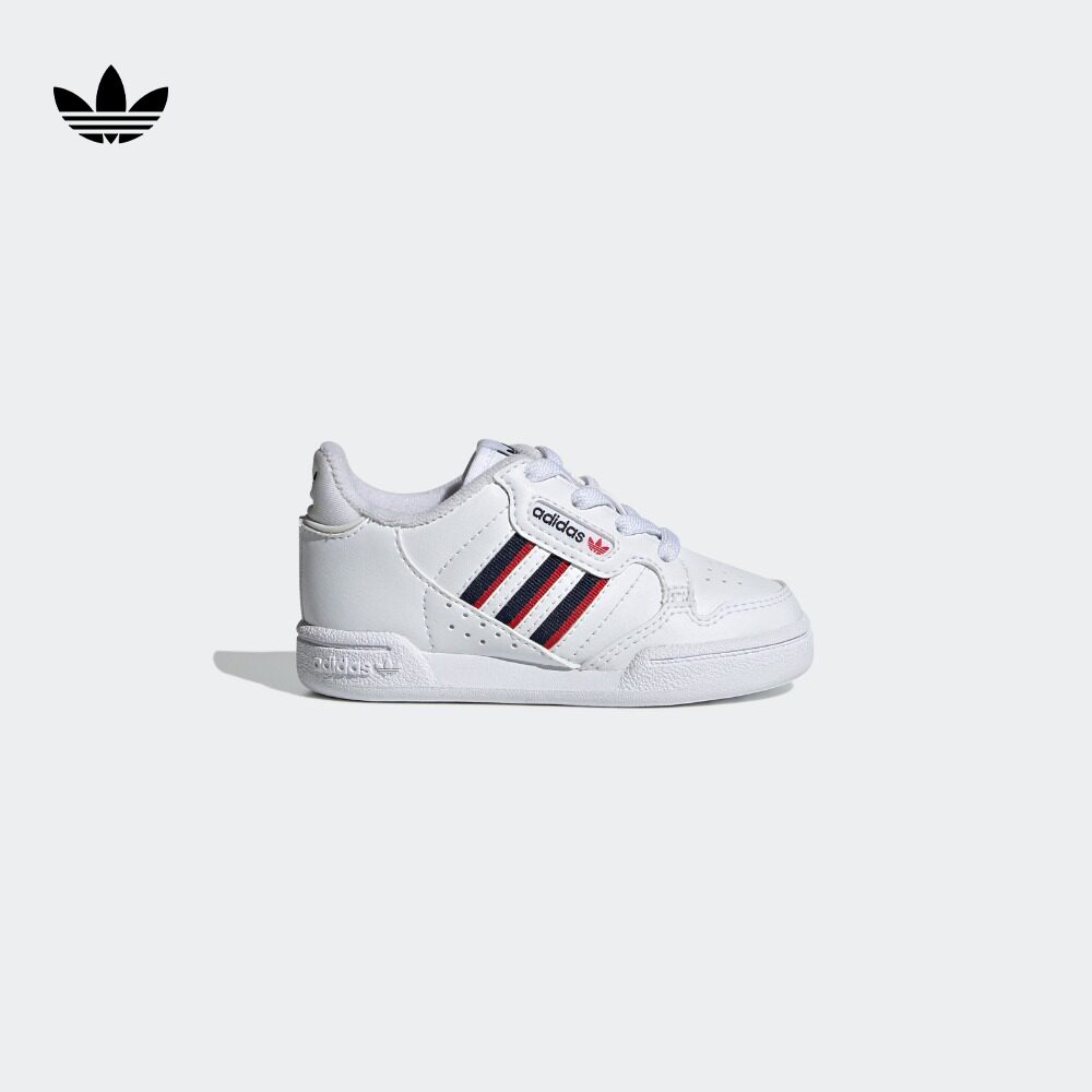 continental 80复古网球板鞋小白鞋男婴童adidas阿迪达斯三叶草