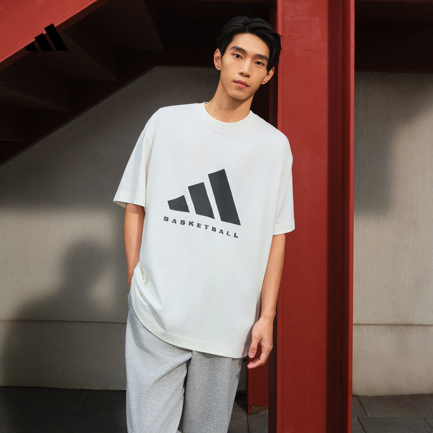 舒适纯棉宽松圆领篮球运动短袖T恤男女新款adidas阿迪达斯官方,运动服/休闲服装,运动T恤,淘宝优惠券,粉丝福利购,淘宝优惠卷