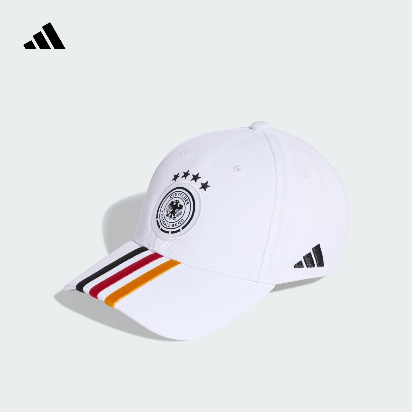 德国队足球休闲文化遮阳棒球帽子男女新款adidas阿迪达斯官方