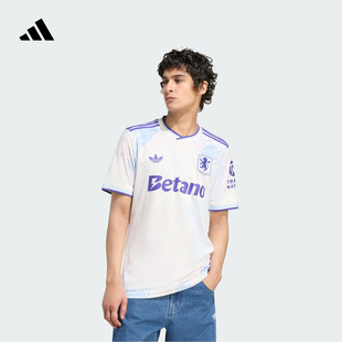 阿斯顿维拉球迷版第二客场足球短袖球衣男装adidas阿迪达斯官方