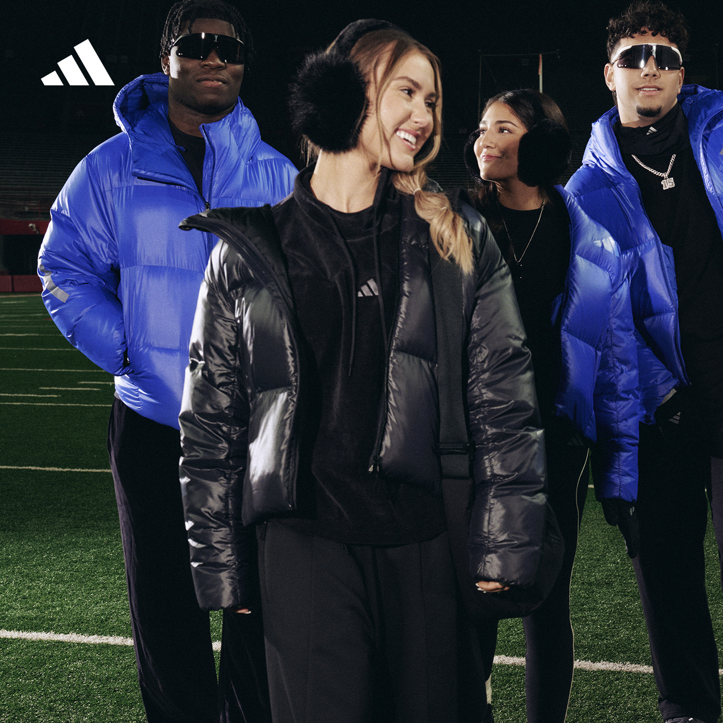 阿迪达斯同款系列保暖鸭绒羽绒服