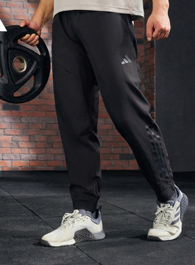 经典简约舒适训练健身运动裤男装adidas阿迪达斯官方HF8986