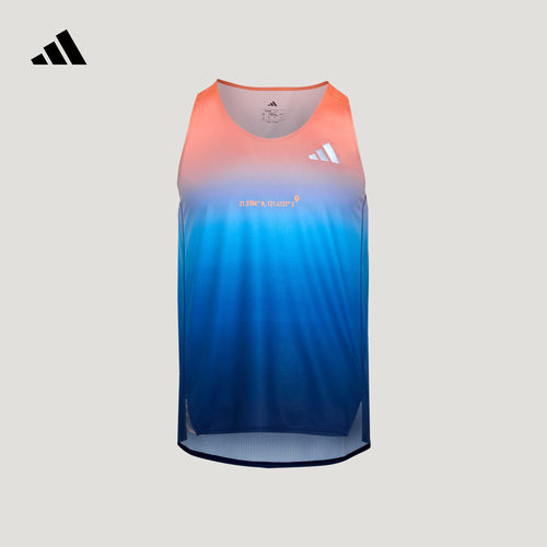 阿迪达斯男上海半马限定系列背心