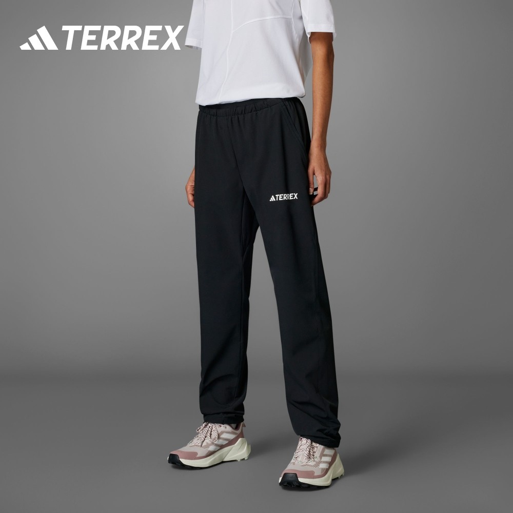 简约舒适户外徒步梭织运动裤女装adidas阿迪达斯TERREX JF3693