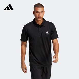 POLO衫 速干网球运动翻领短袖 男装 夏季 adidas阿迪达斯官方HR8730