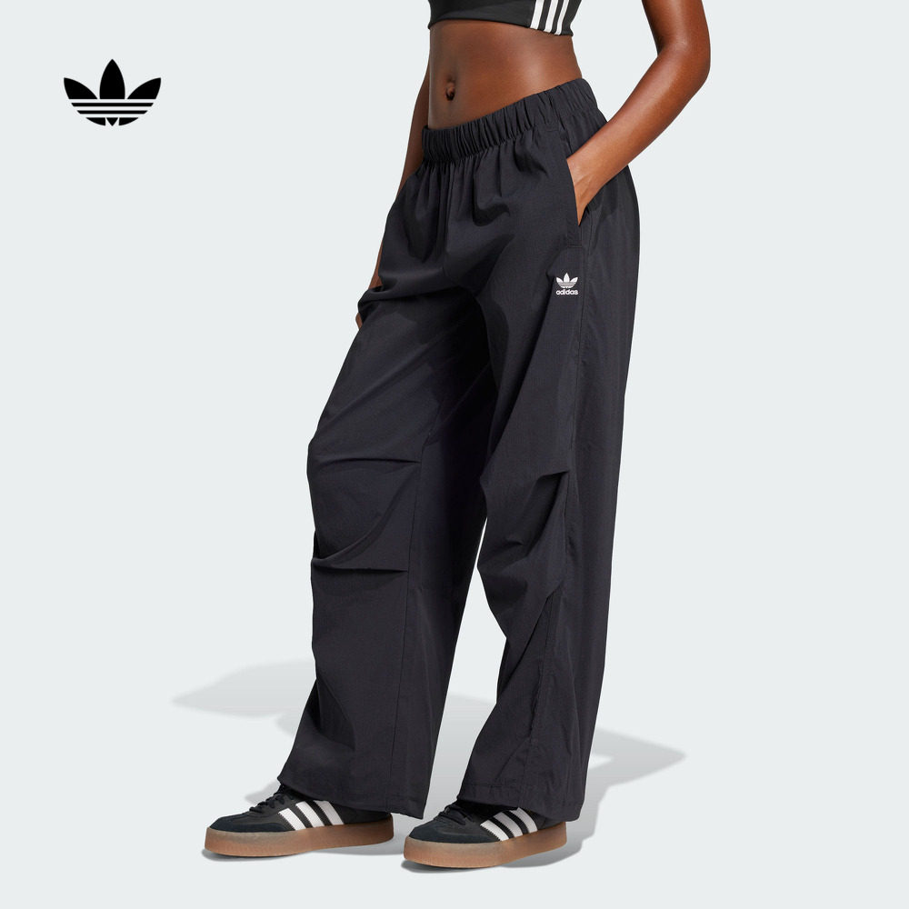 经典舒适实用宽松运动裤女装春季adidas阿迪达斯官方三叶草