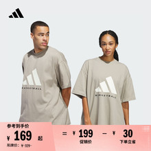 2025 Chapter 02情侣款纯棉篮球圆领短袖T恤男女夏adidas阿迪达斯