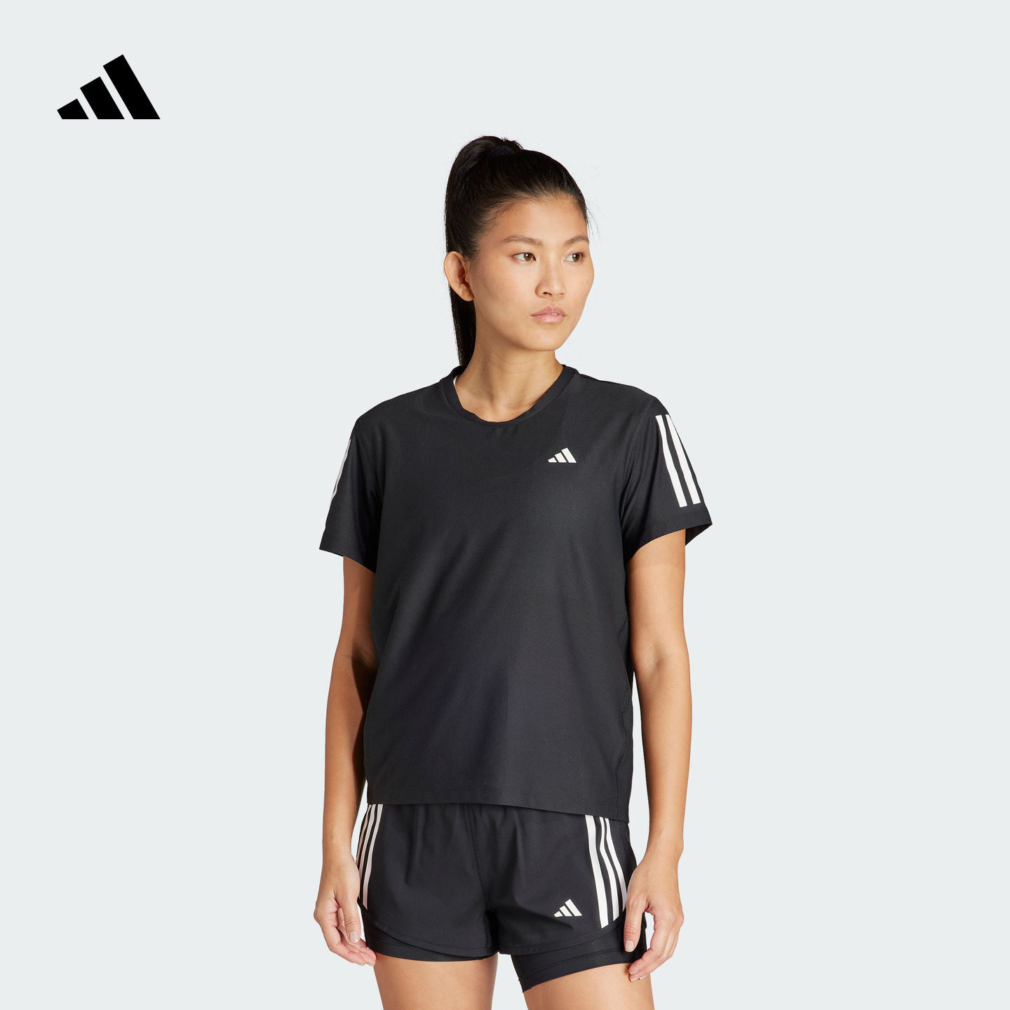 明星同款速干跑步运动上衣圆领短袖T恤女夏季adidas阿迪达斯官方,户外/登山/野营/旅行用品,速干T恤,淘宝优惠券,粉丝福利购,淘宝优惠卷