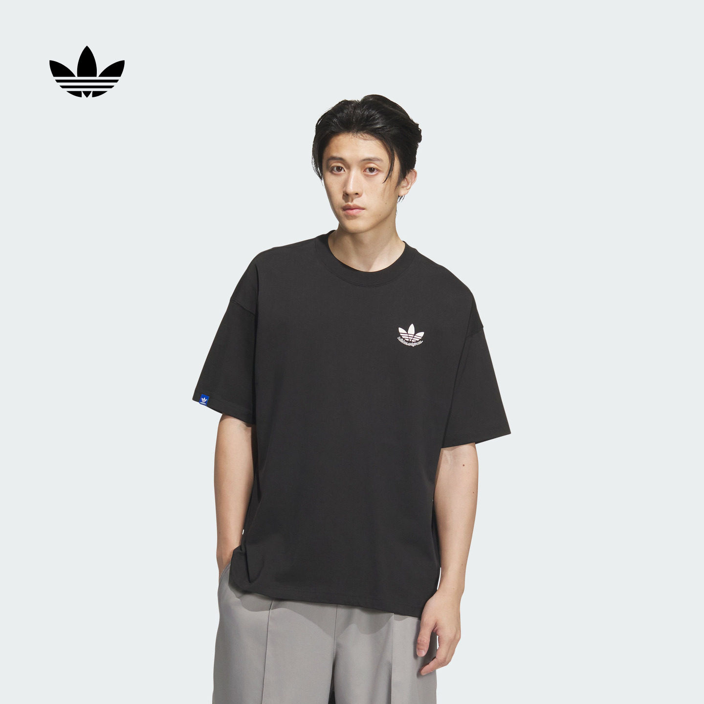 经典纯棉运动上衣圆领短袖T恤男装夏季adidas阿迪达斯三叶草,运动服/休闲服装,运动T恤,淘宝优惠券,粉丝福利购,淘宝优惠卷