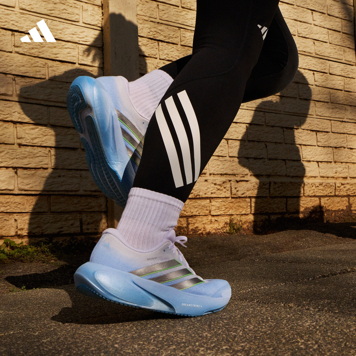 领航系列SUPERNOVA RISE 3超轻体测慢跑跑步鞋女子adidas阿迪达斯