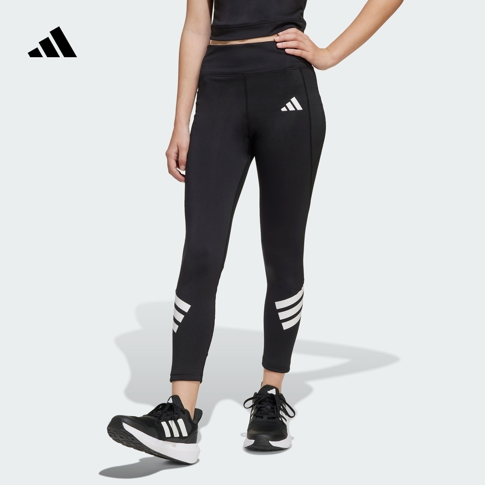 阿迪达斯女大童紧身裤