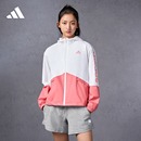 宽松舒适连帽夹克外套女装 adidas阿迪达斯官方轻运动GL0647