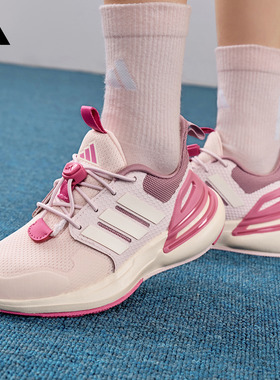小童RapidaSport EL K休闲运动鞋adidas阿迪达斯官方轻运动