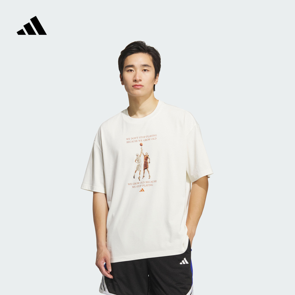 阿迪达斯男子短袖T恤adidas