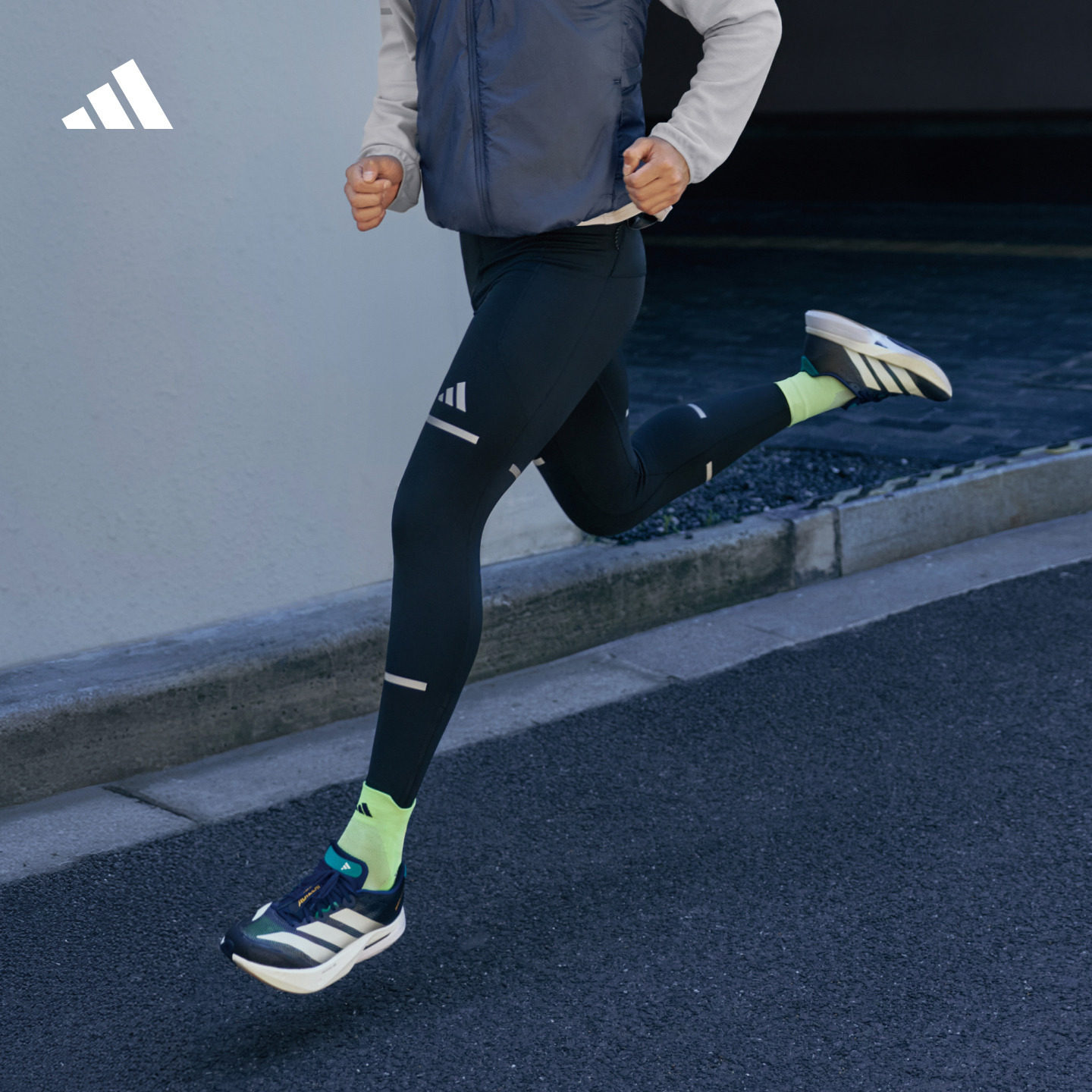 透湿保暖健身训练跑步运动紧身裤长裤男装秋季新款adidas阿迪达斯