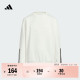 男大童透湿保暖加绒休闲卫衣adidas阿迪达斯官方轻运动KB5096