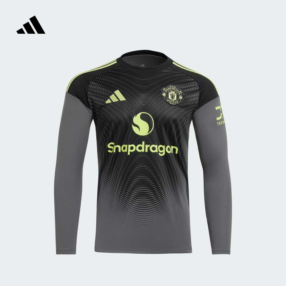 曼联球迷版主场守门员足球长袖球衣男adidas阿迪达斯官方