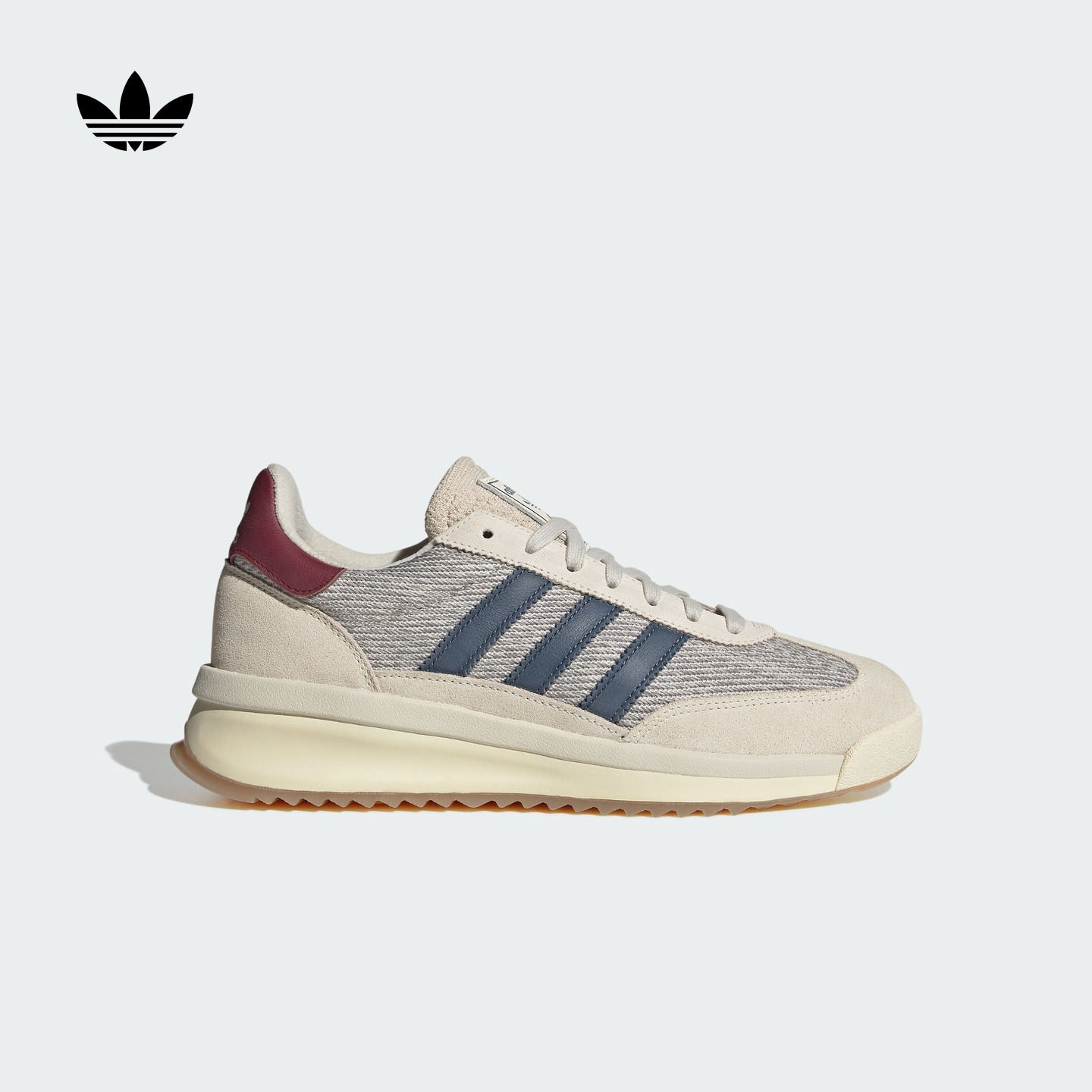 T头鞋阿迪达斯三叶草boost运动鞋