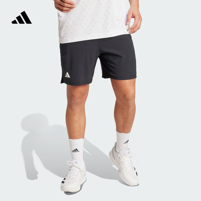阿迪达斯男速干舒适网球运动短裤