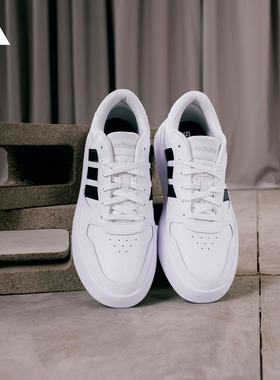 LITECOURT休闲板鞋男女adidas阿迪达斯官方轻运动IH0856