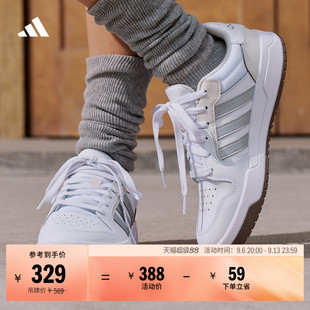 ENTRAP经典篮球风运动鞋美式复古风板鞋平底鞋男女adidas阿迪达斯