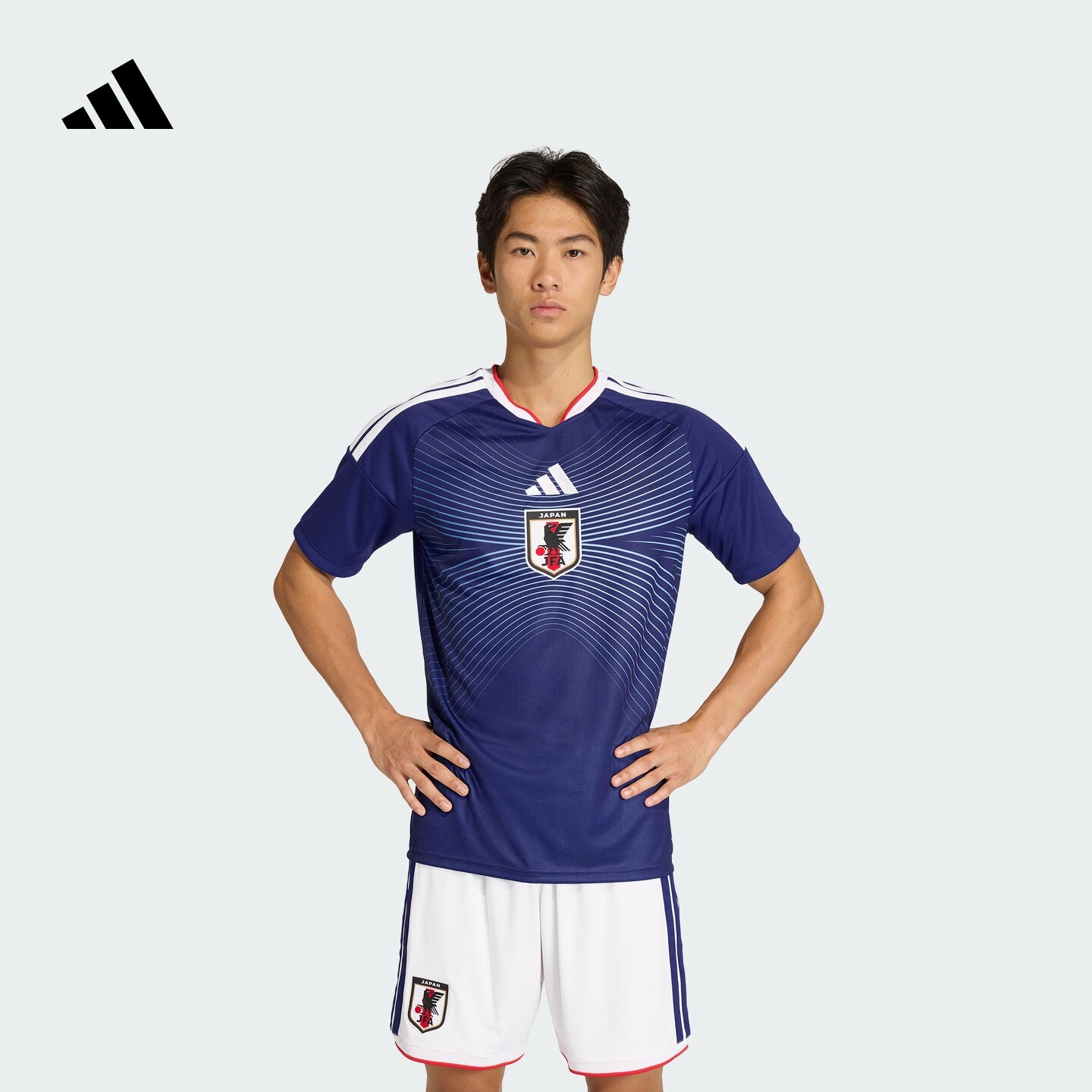 日本国家队世界杯球衣印号 主场球迷版速干adidas阿迪达斯