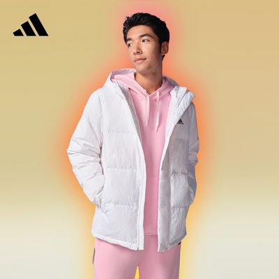 阿迪达斯男女羽绒服adidas