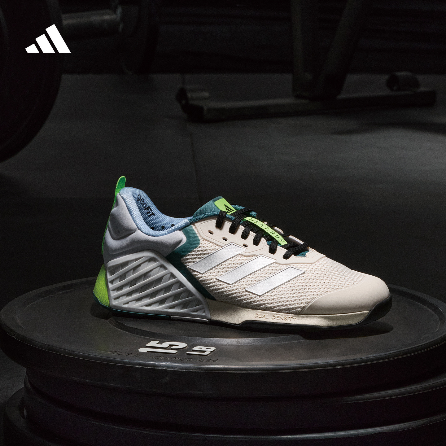 阿迪达斯男超轻缓震力量训练鞋