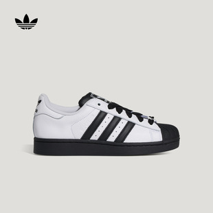 男女adidas阿迪达斯三叶草 II复古贝壳头板鞋 明星同款 SUPERSTAR