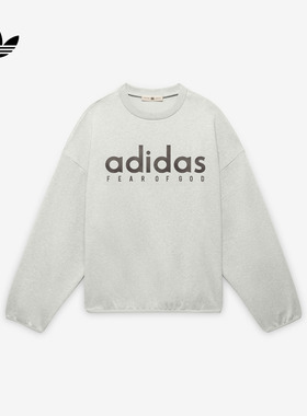 Fear of God Athletics系列加绒卫衣男女adidas阿迪达斯三叶草