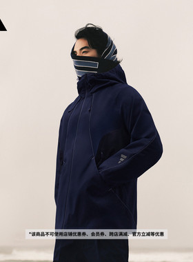 FOS系列先锋攻壳机能夹克 拒水宽松时尚早春外套男adidas阿迪达斯