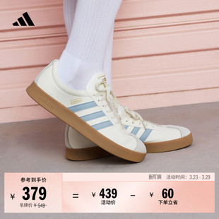 德训鞋 COURT复古休闲板鞋 男女adidas阿迪达斯轻运动 」VL 「T头鞋
