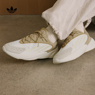 OZELIA经典 男女adidas阿迪达斯三叶草 复古厚底增高老爹鞋