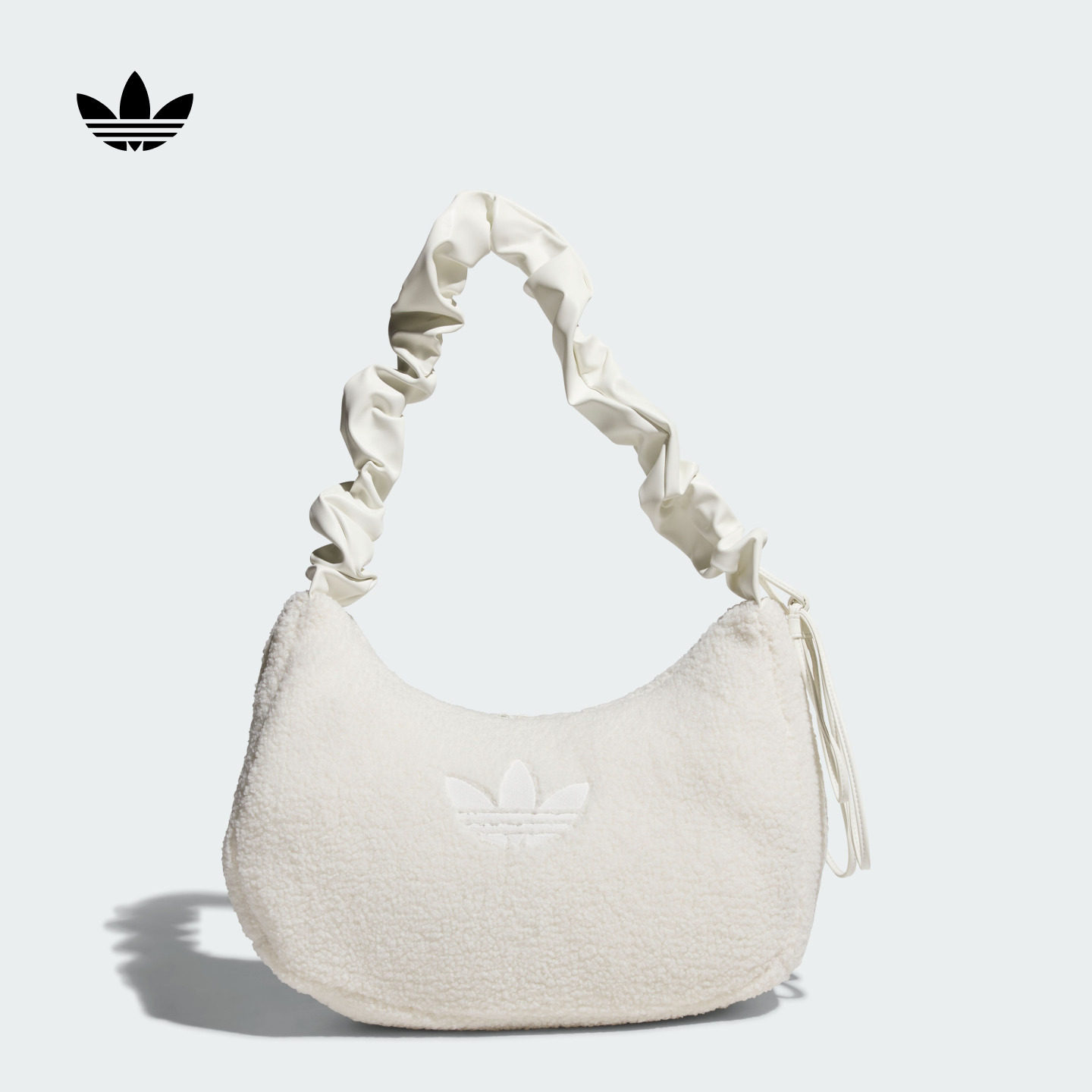 仿羊羔绒运动拎包云朵包女子新款adidas阿迪达斯官方三叶草KS8838,运动包/户外包/配件,挎包/拎包/休闲包,淘宝优惠券,粉丝福利购,淘宝优惠卷