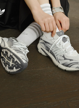 「光波鞋」TEMPER RUN 2复古网面老爹鞋男女adidas阿迪达斯三叶草