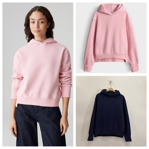 3C3 德国OPUS女士棉拉绒连帽卫衣 秋冬女装宽松纯色休闲套头绒衫