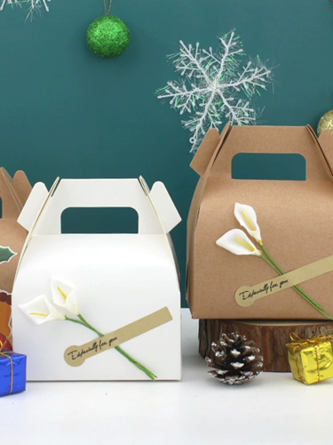 Коробка коробка для пирога в западе