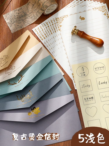 Ретро комплект, изысканная открытка на день Святого Валентина для влюбленных, европейский стиль, изысканный стиль