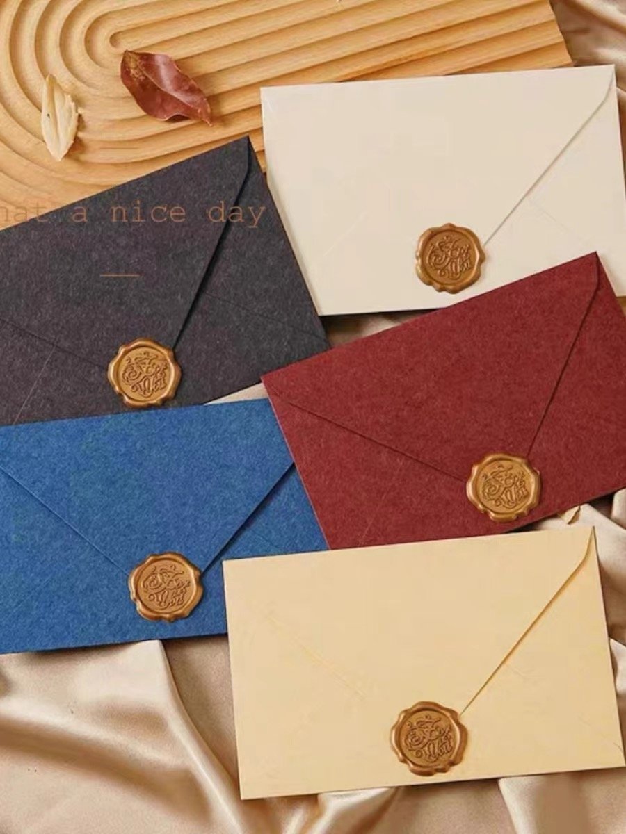 信封信纸套装复古风情书儿童节