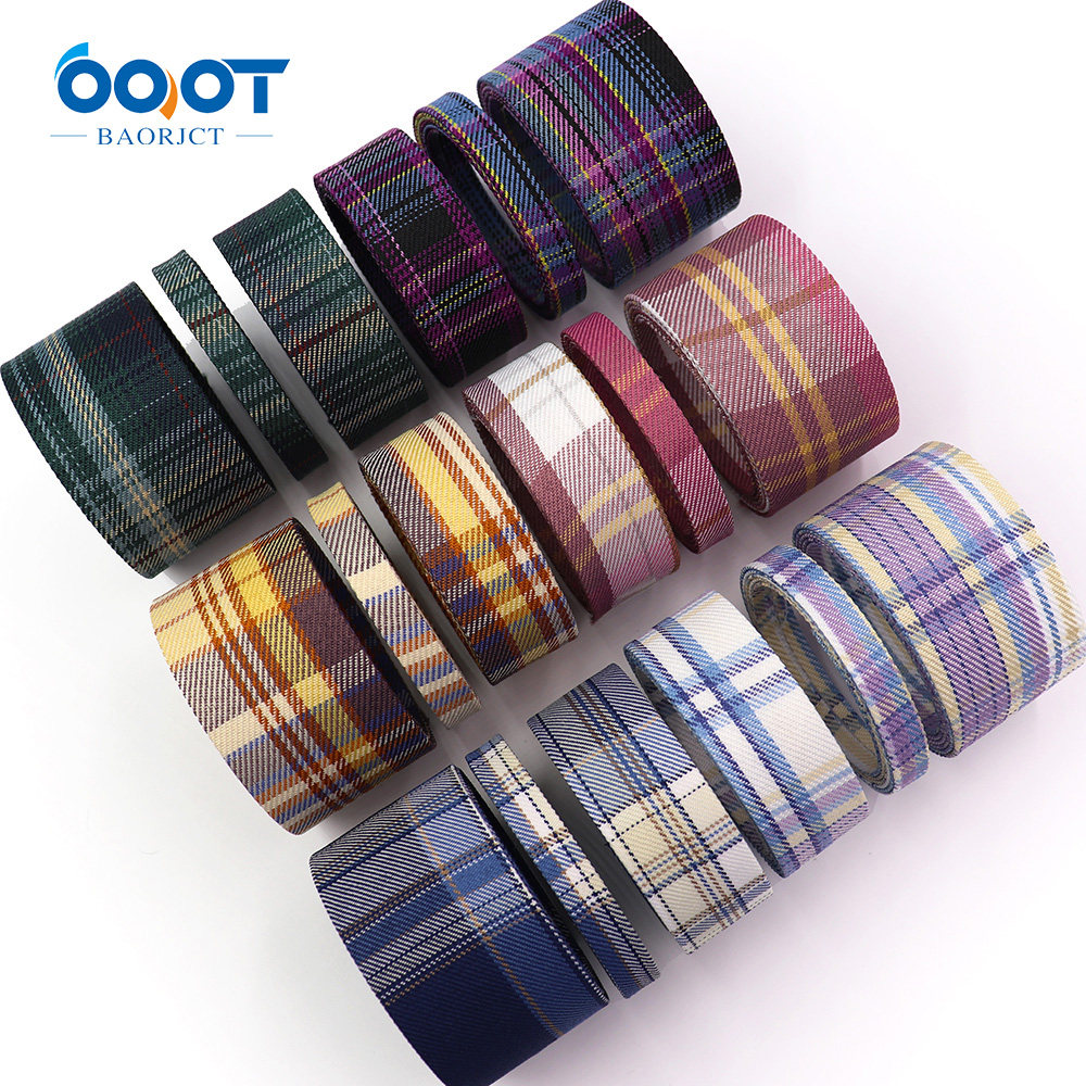 diy蝴蝶结材料树莓红茶山吹冰淇淋白溟jk制服面料色织格子压布条