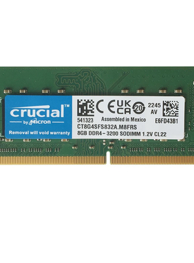 英睿达/英睿达8G 16G DDR4 2666  3200 SODIMM笔记本内存