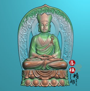 牌地藏王菩萨9113浮雕图精雕图灰度图十二金钗之春色满园关不住