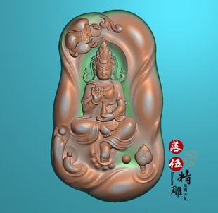 悟道 拜 观音82922净瓶 莲花 浮雕图 精雕图JDP/bmp狂龙 灰度图