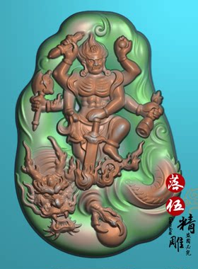 御龙不动明王修罗大仙3521丹凤朝阳 精雕图浮雕玉雕图电脑雕刻JDP