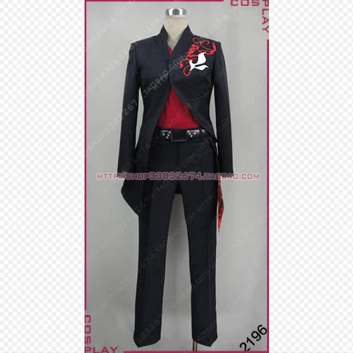 2196 cosplay服装 RWBY 红白黑黄 Adam 亚当  新品