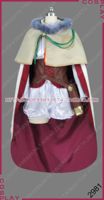 2981 cosplay服装 黑色五叶草 米莫萨·维亚米利欧 新品